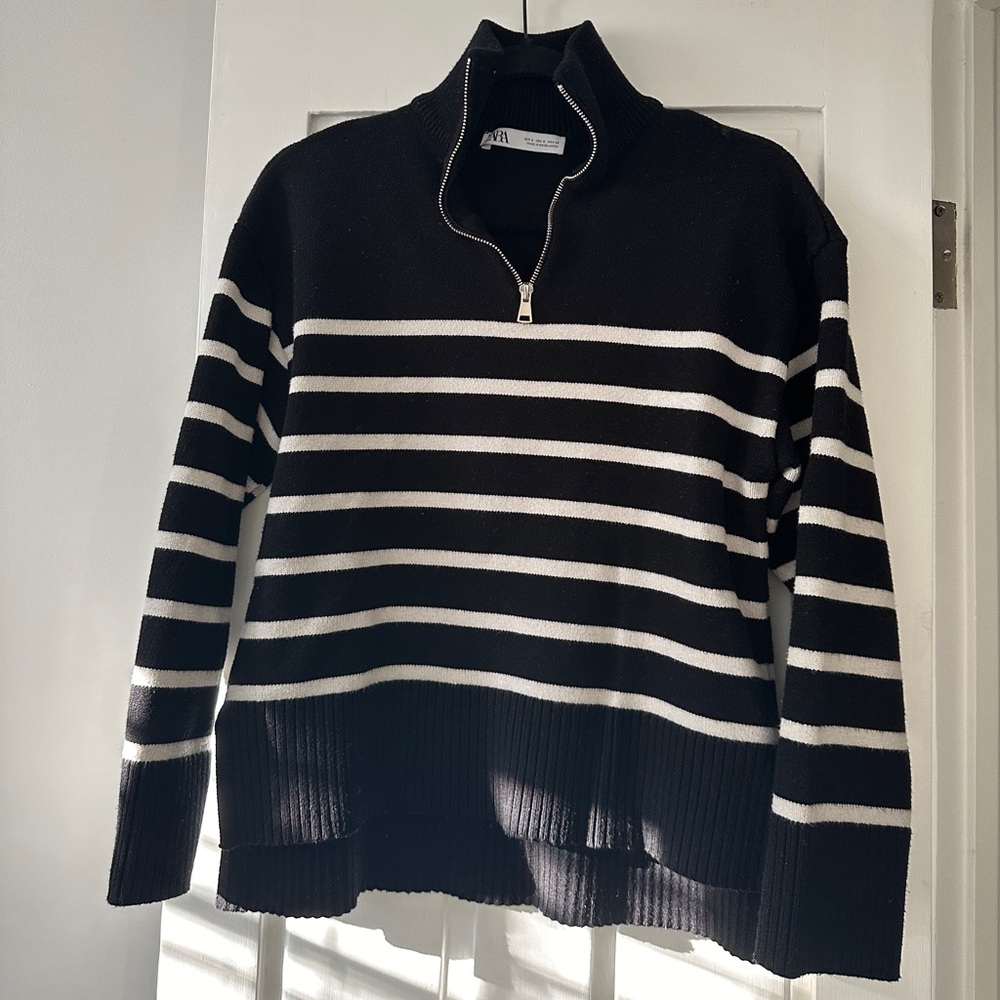 Zara Knit Quarter Zip